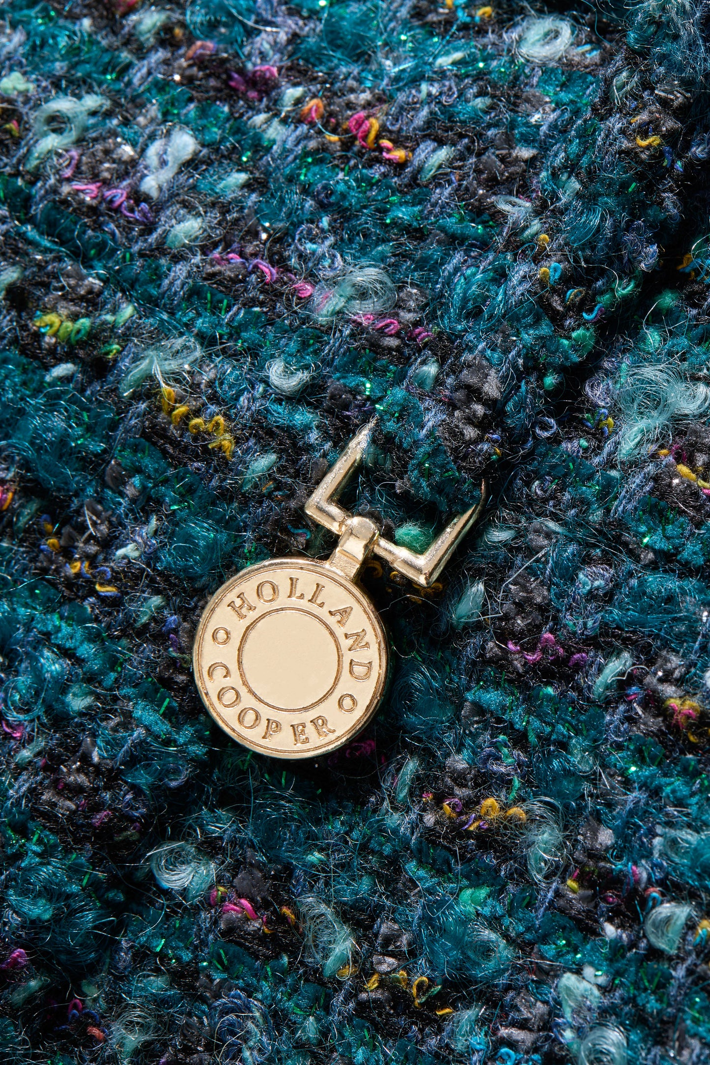 Regency Skirt (Emerald Boucle)