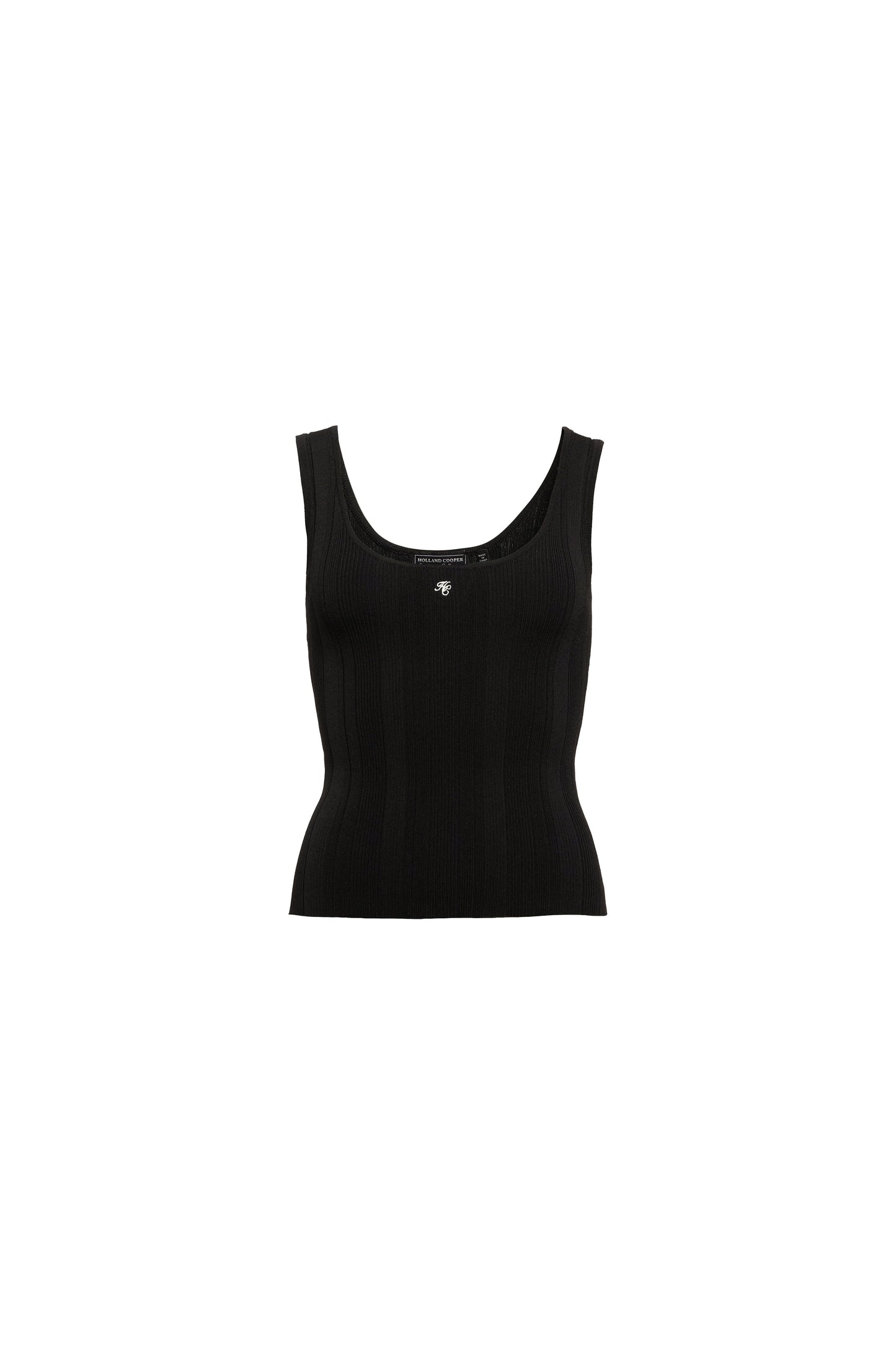 Ruby Knitted Vest (Black)