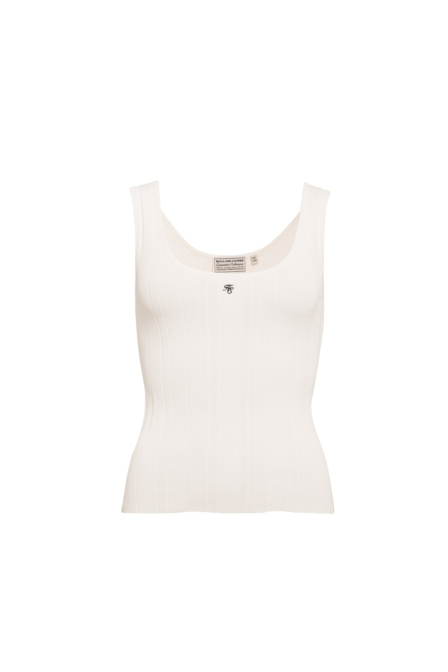 Ruby Knitted Vest (White)