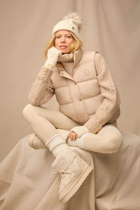 Milton Padded Gilet (Putty)