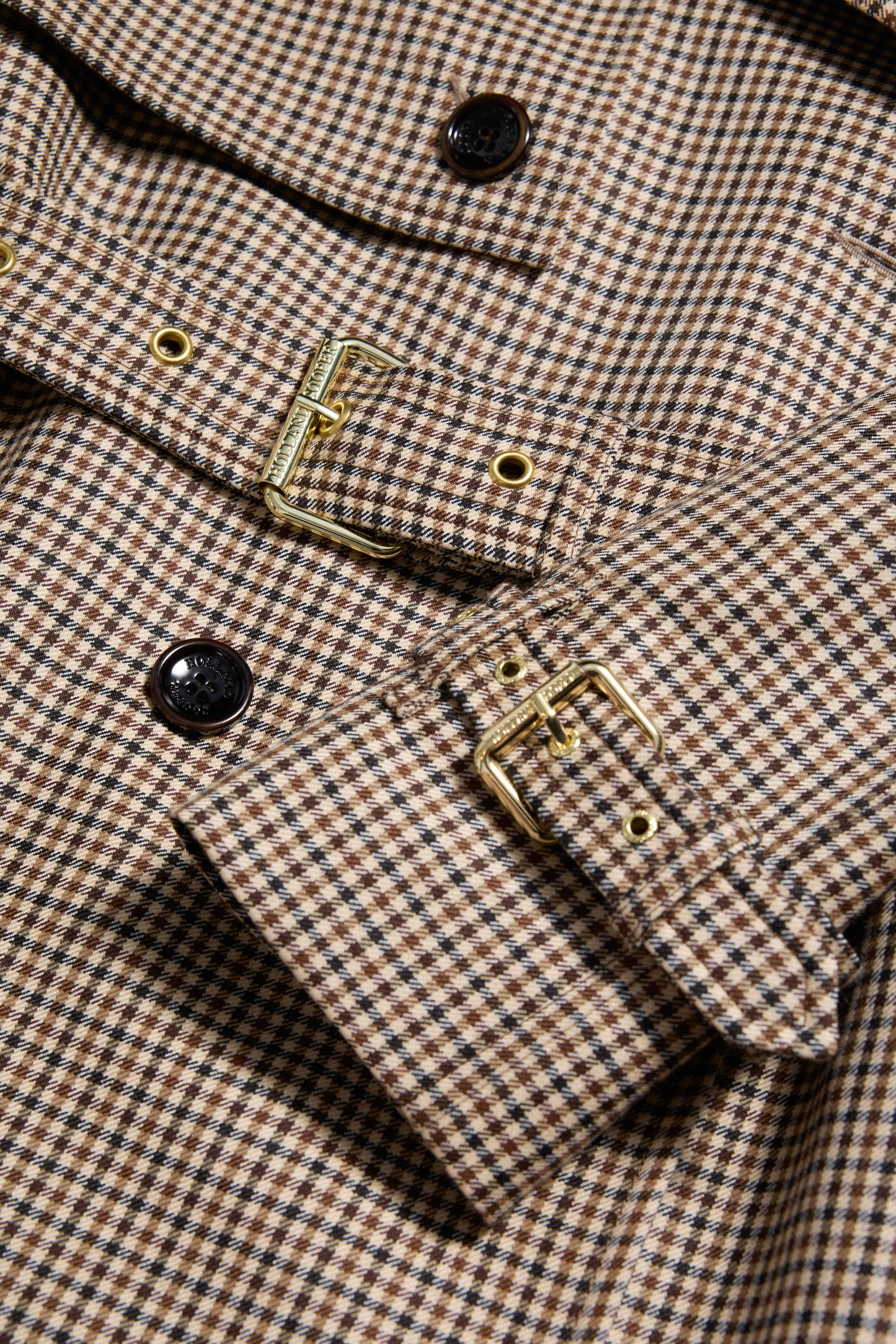 Full Length Soho Trench Coat (Westminster Tweed)