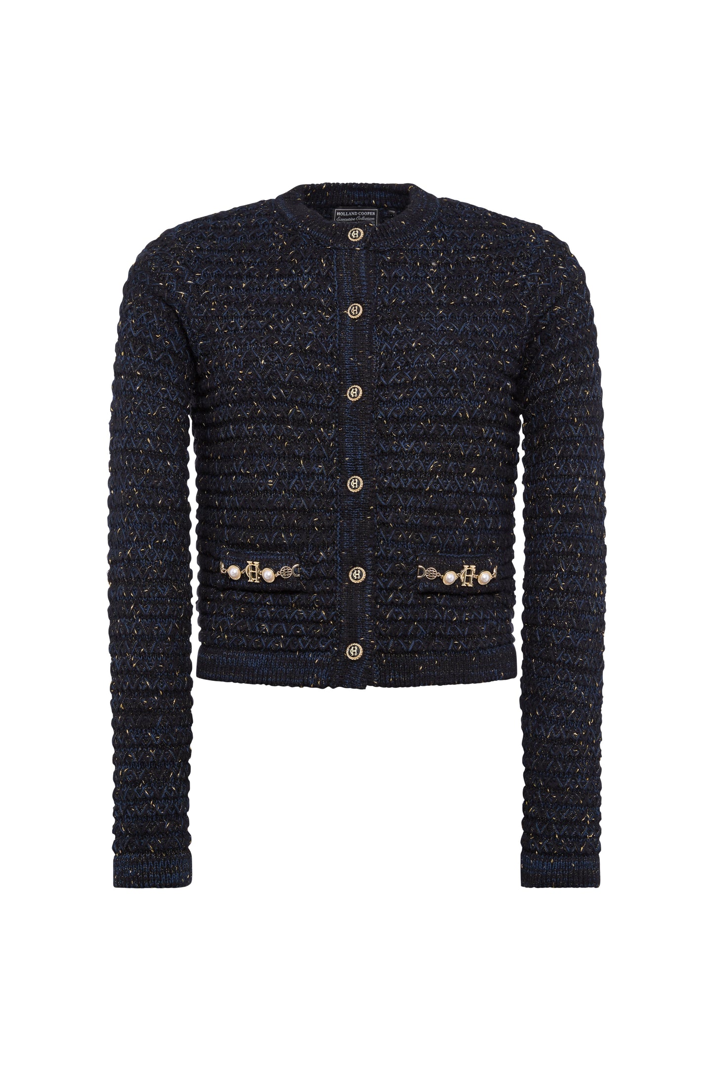 Sofia Knitted Jacket (Black)