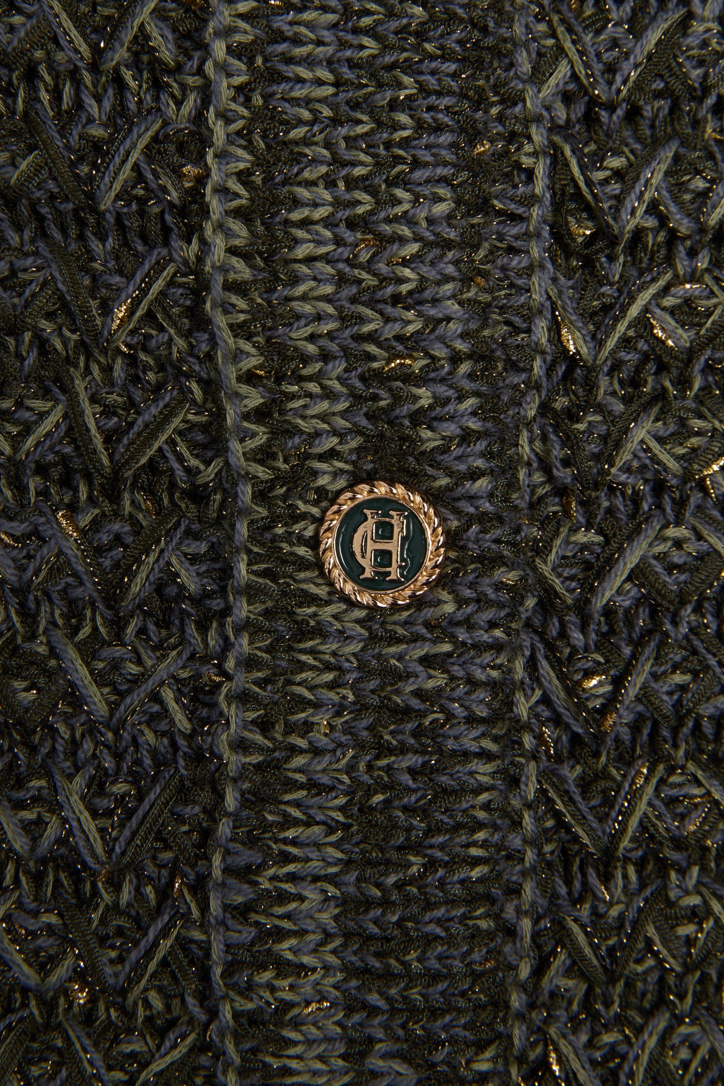 Sofia Knitted Jacket (Green)