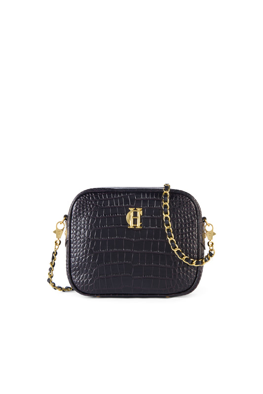 Soho Camera Bag (Rich Chocolate Croc)