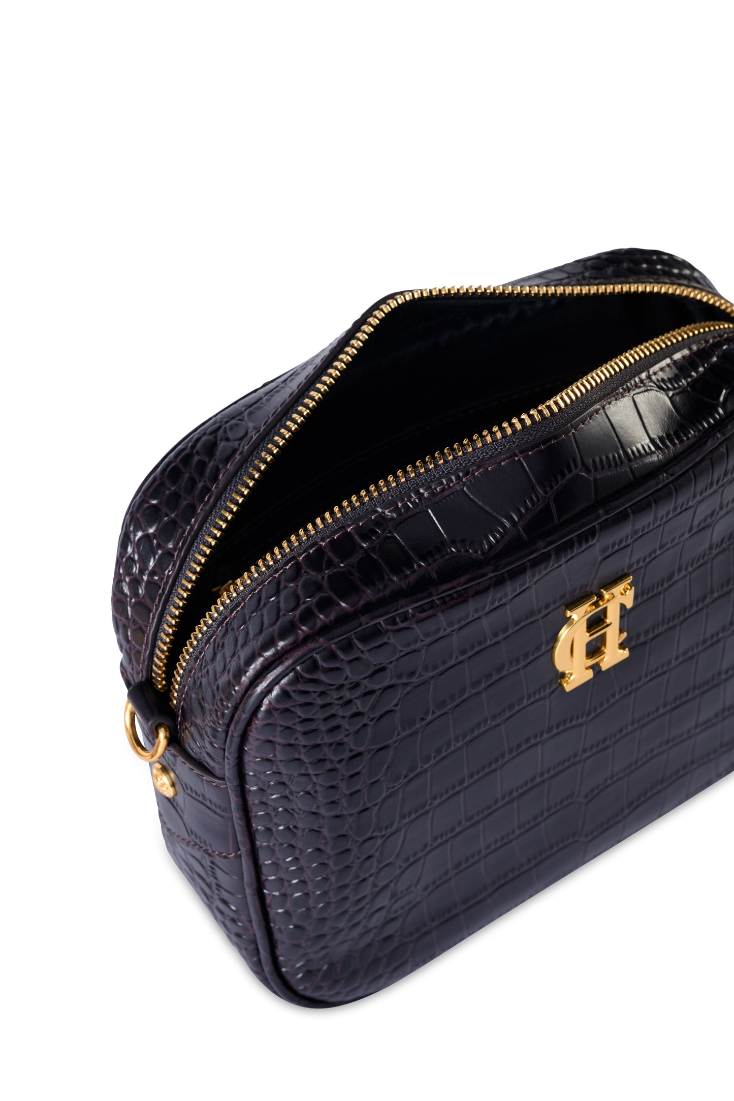 Soho Camera Bag (Rich Chocolate Croc)