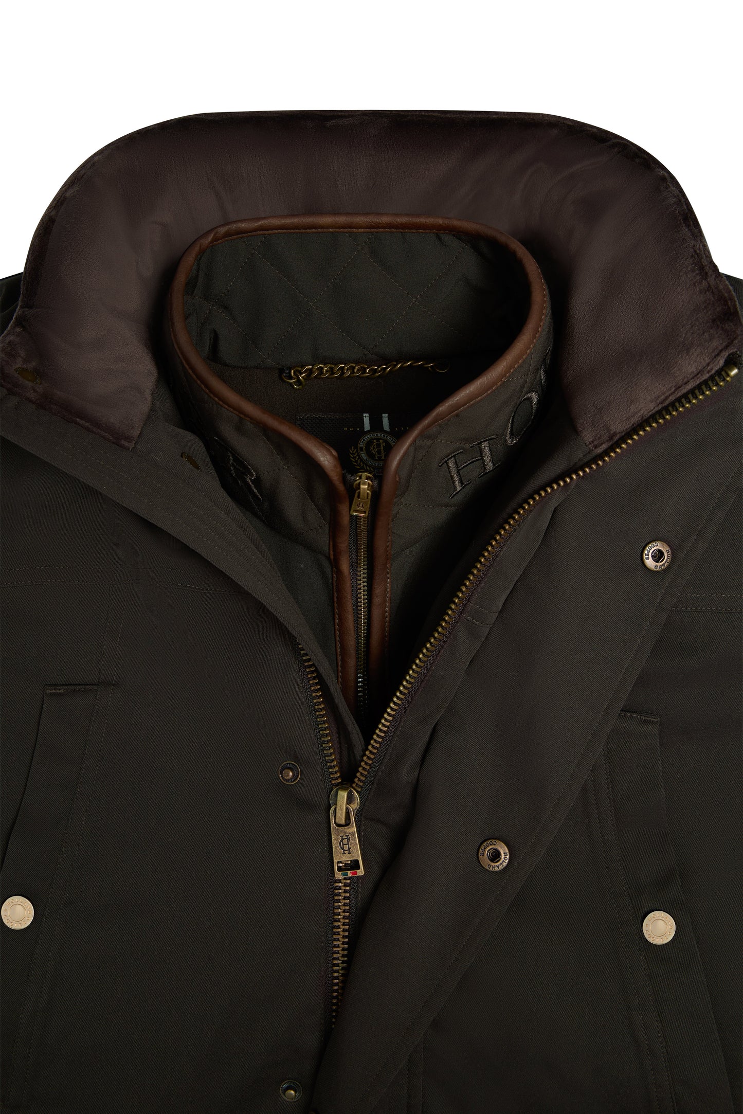 Men's Stamford Field Coat (Chocolate)