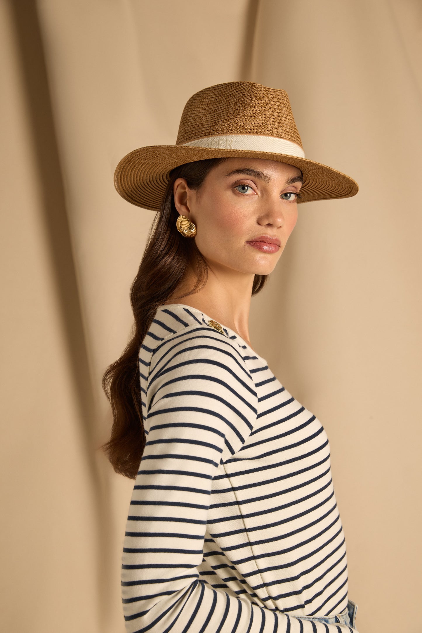 Francesca Hat (Camel Cream)