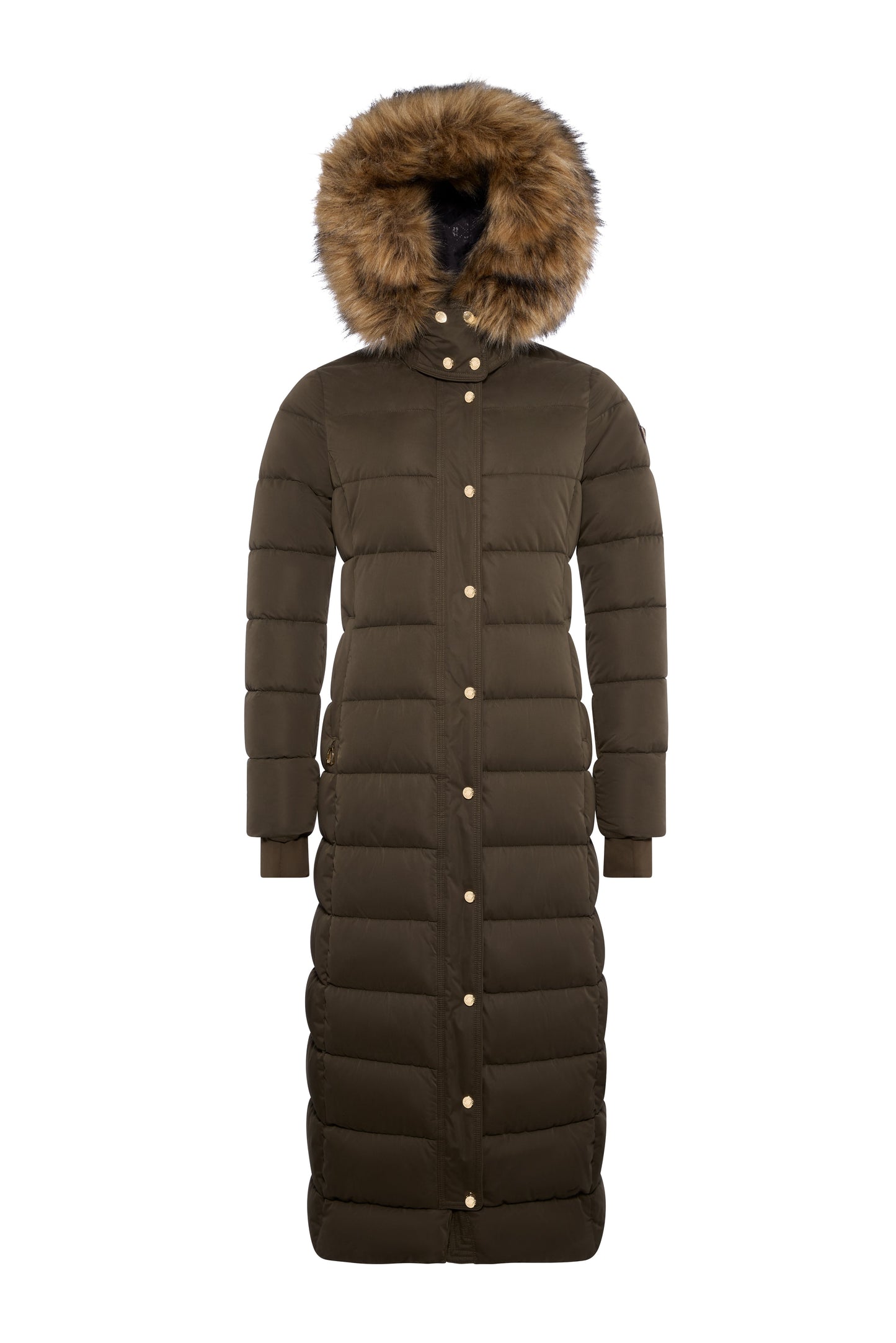 Stoneleigh Longline Coat (Heritage Khaki)