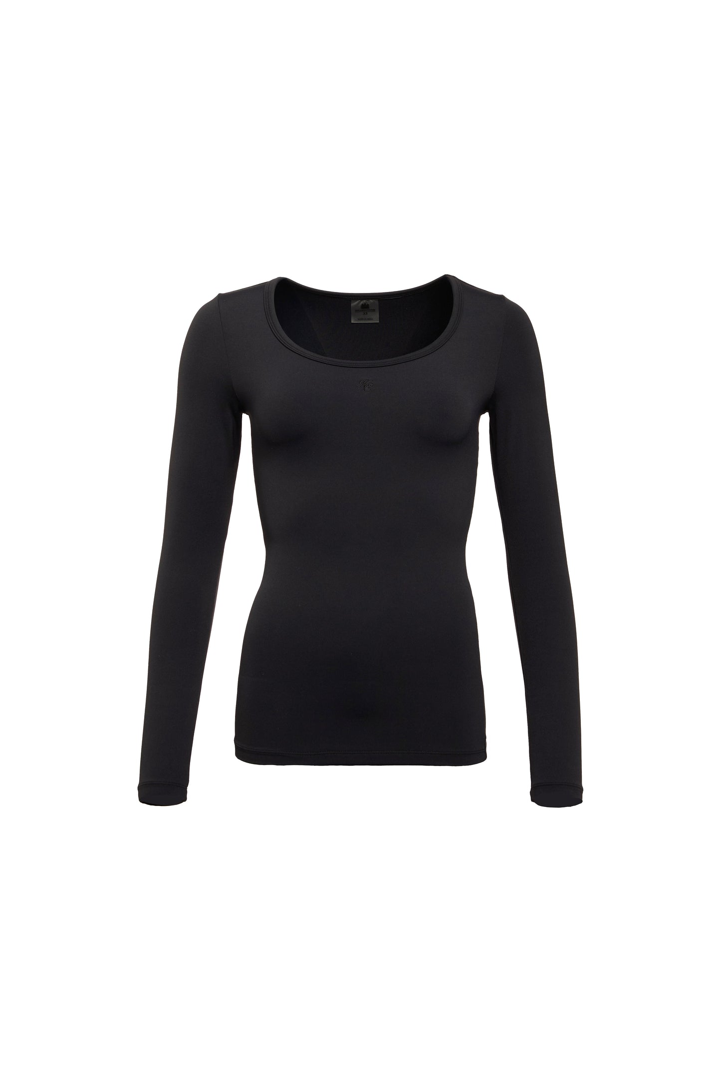 Supersoft Long Sleeve Top (Black)