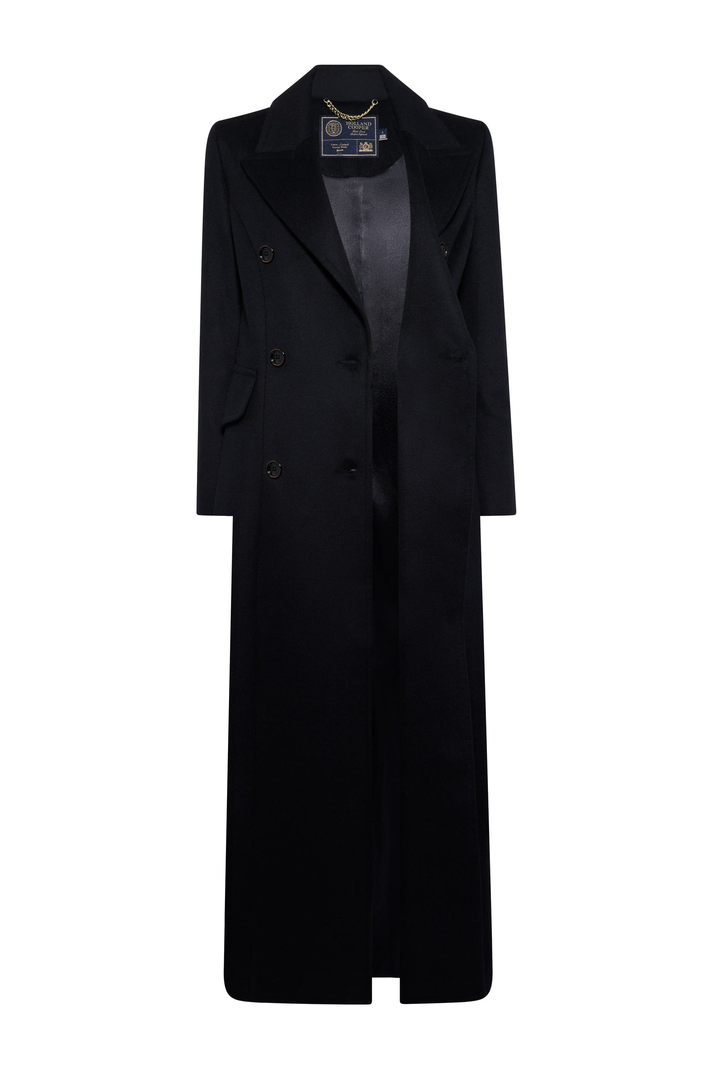 The Trinity Coat (Soft Black)