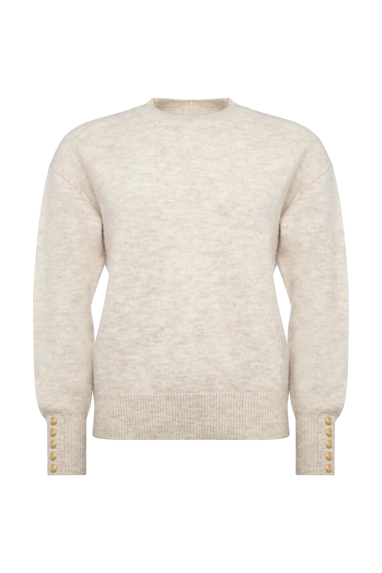 Tori Crew Neck Knit (Barley)