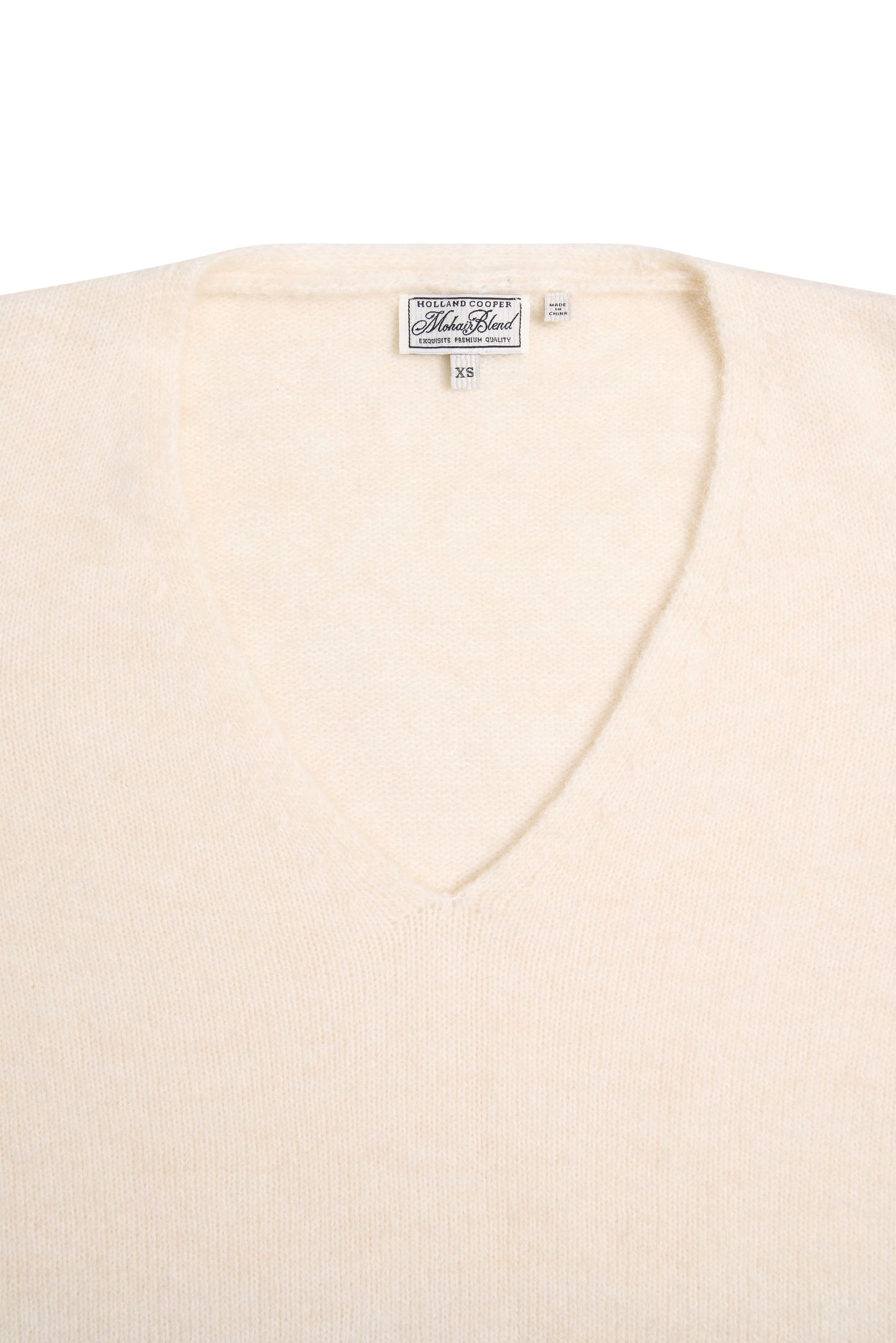 Tori V-Neck Knit (Natural)