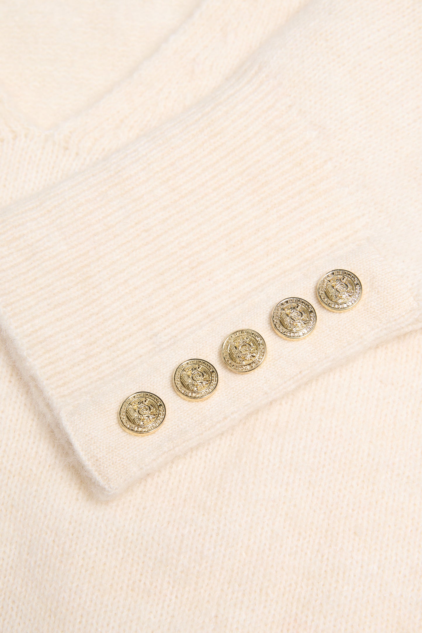 Tori V-Neck Knit (Natural)