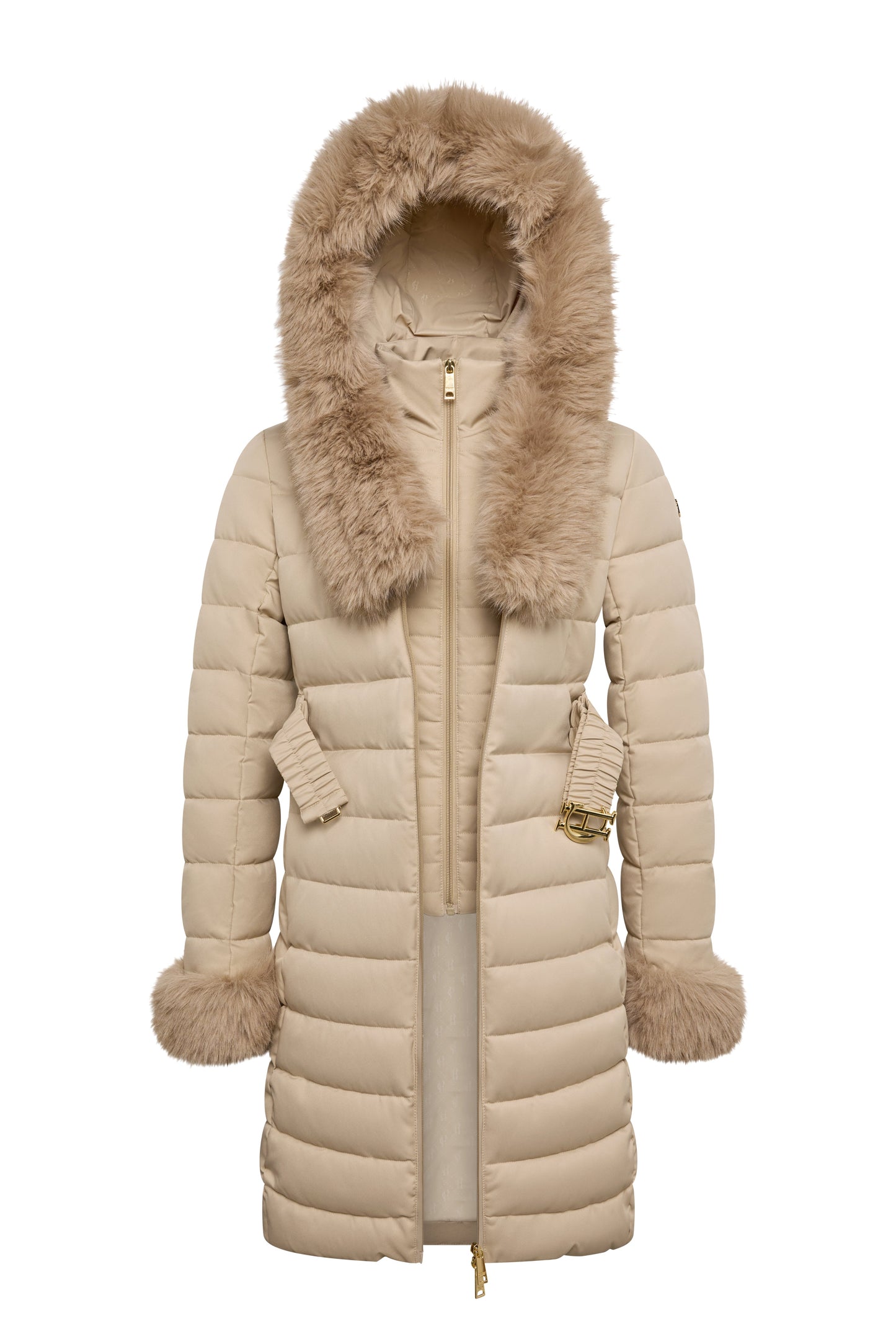 Vostock Belted Coat (Stone)