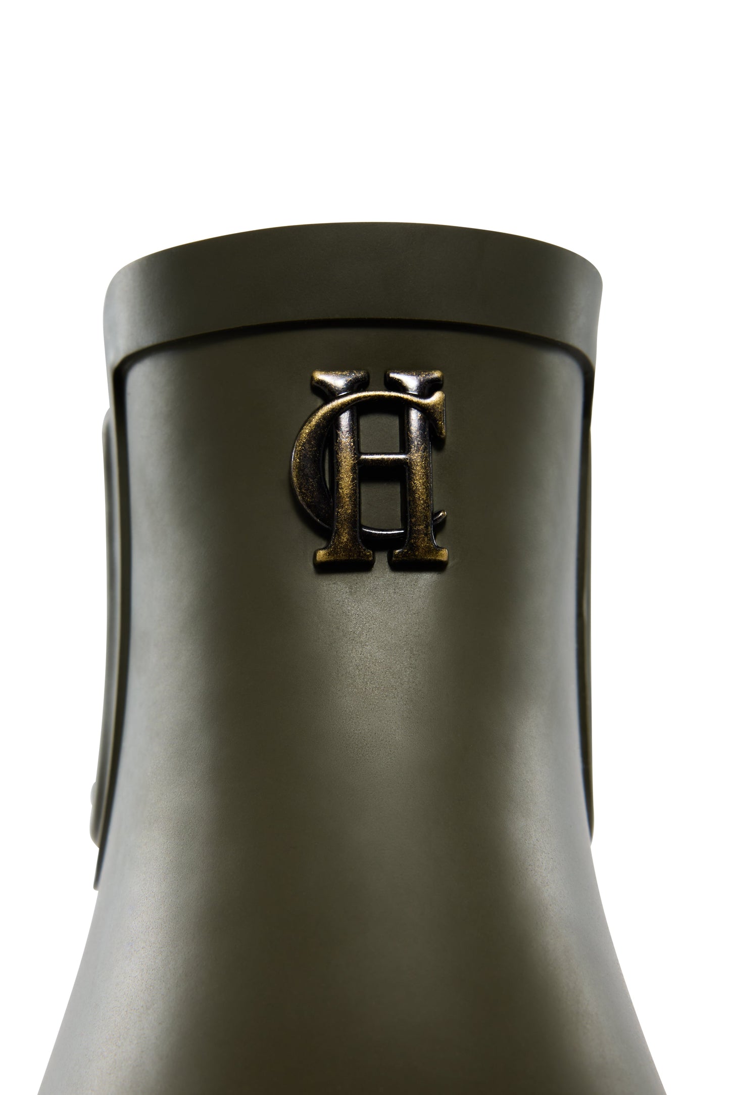 Sherpa Lined Chunky Chelsea Wellington (Khaki)