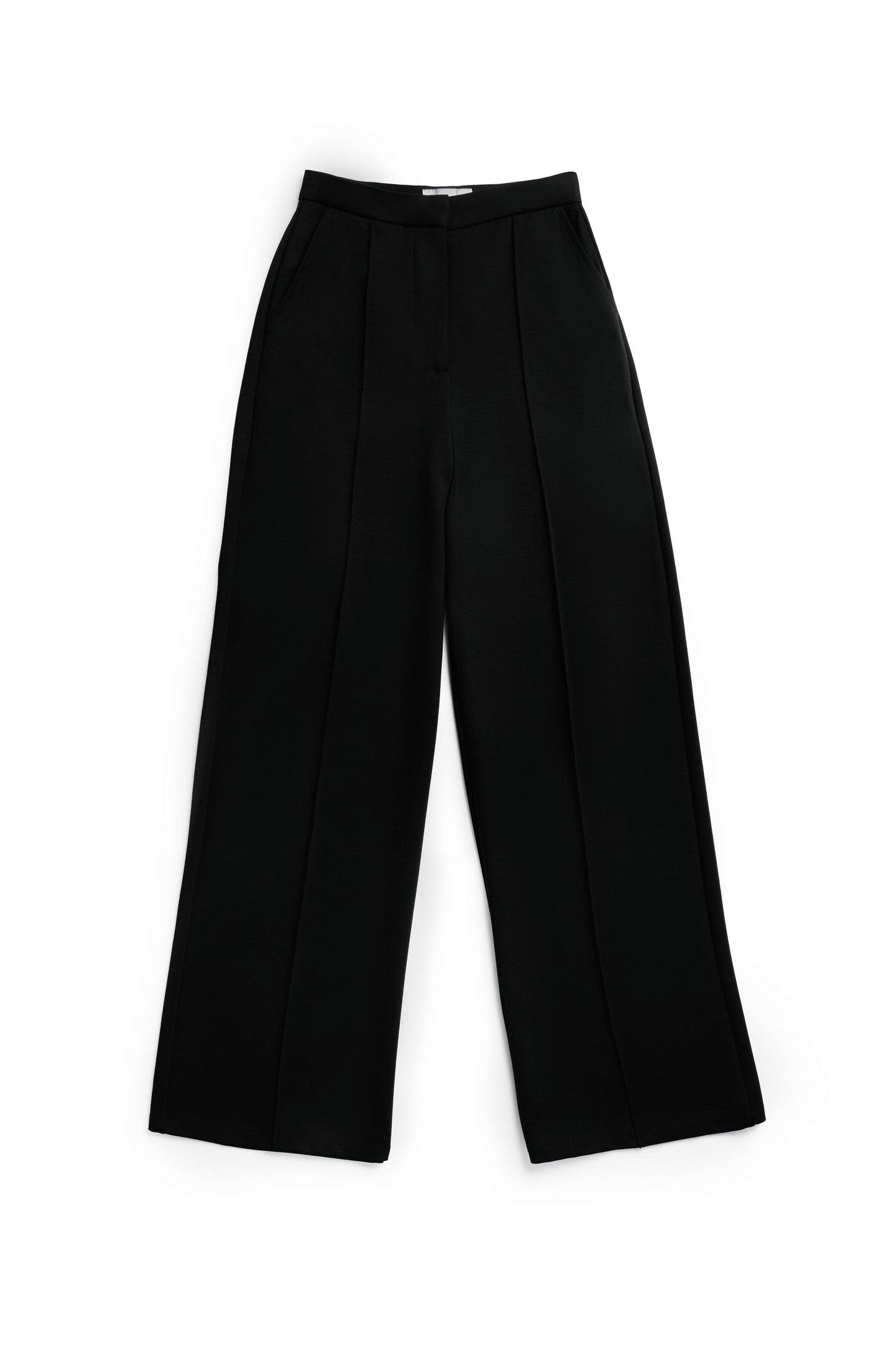 Wide Leg Pant (Black Black)