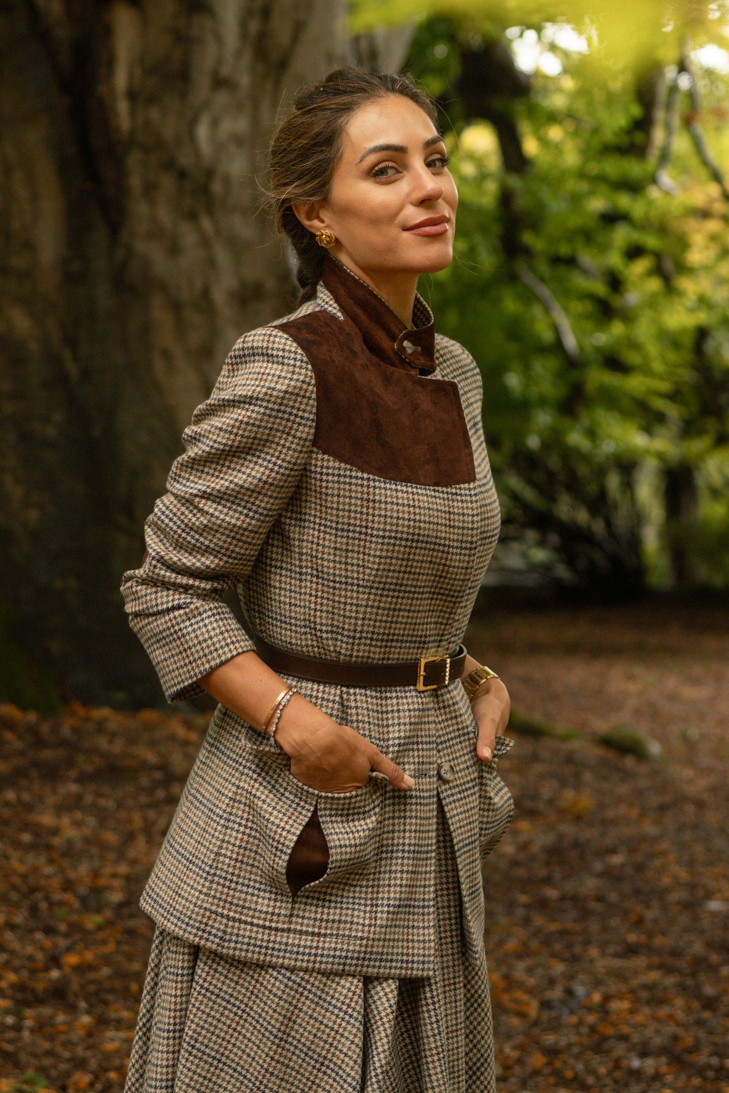 Aynhoe Single Breasted Blazer (Millen Gordon Tweed)