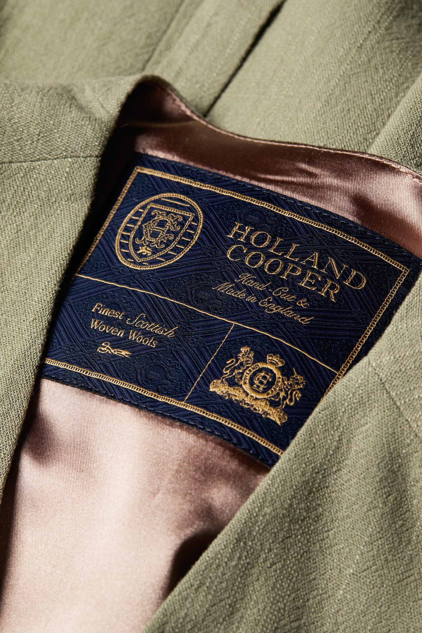 Hampton Waistcoat (Sage Linen)