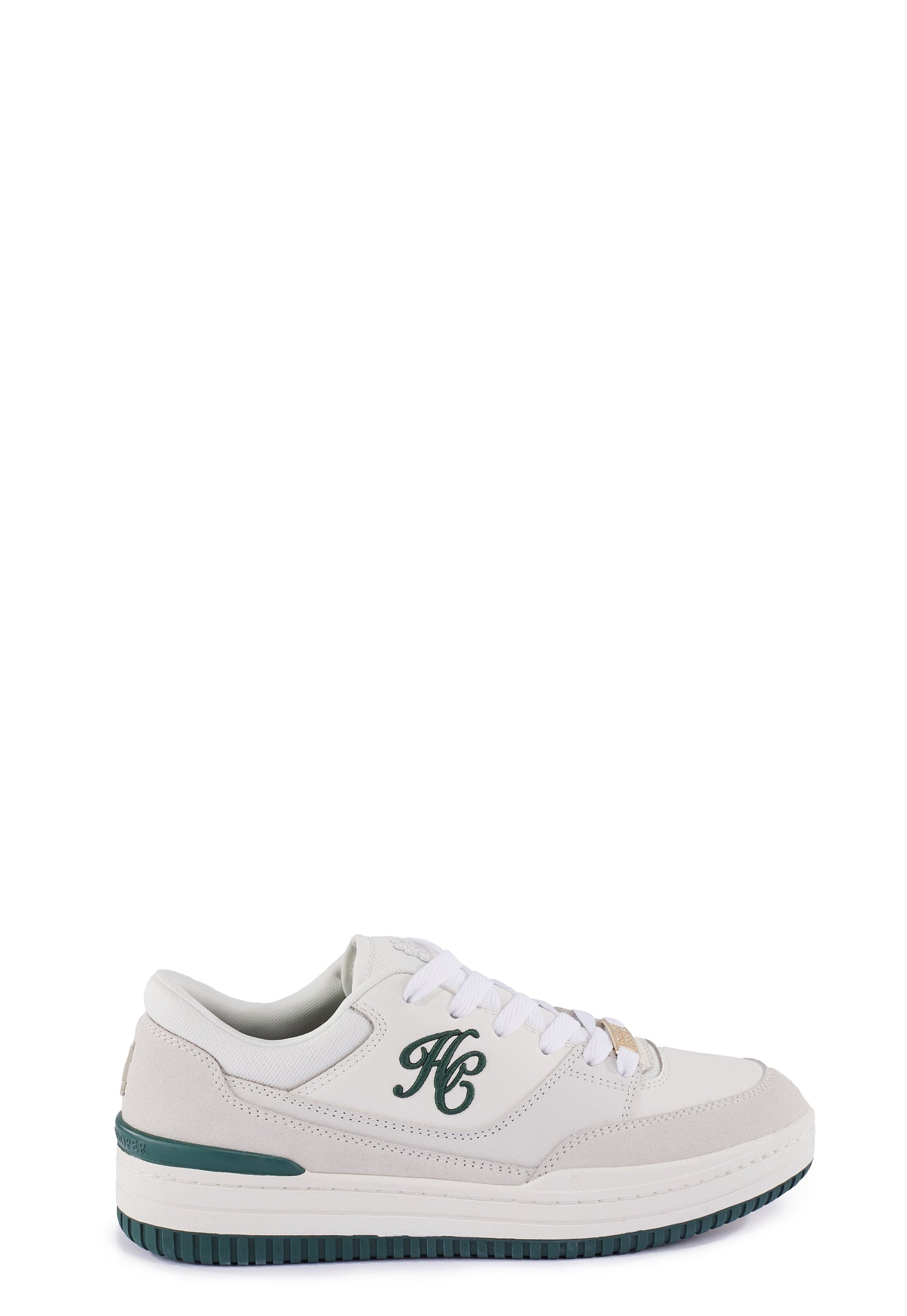 Retro Trainer (White Racing Green)