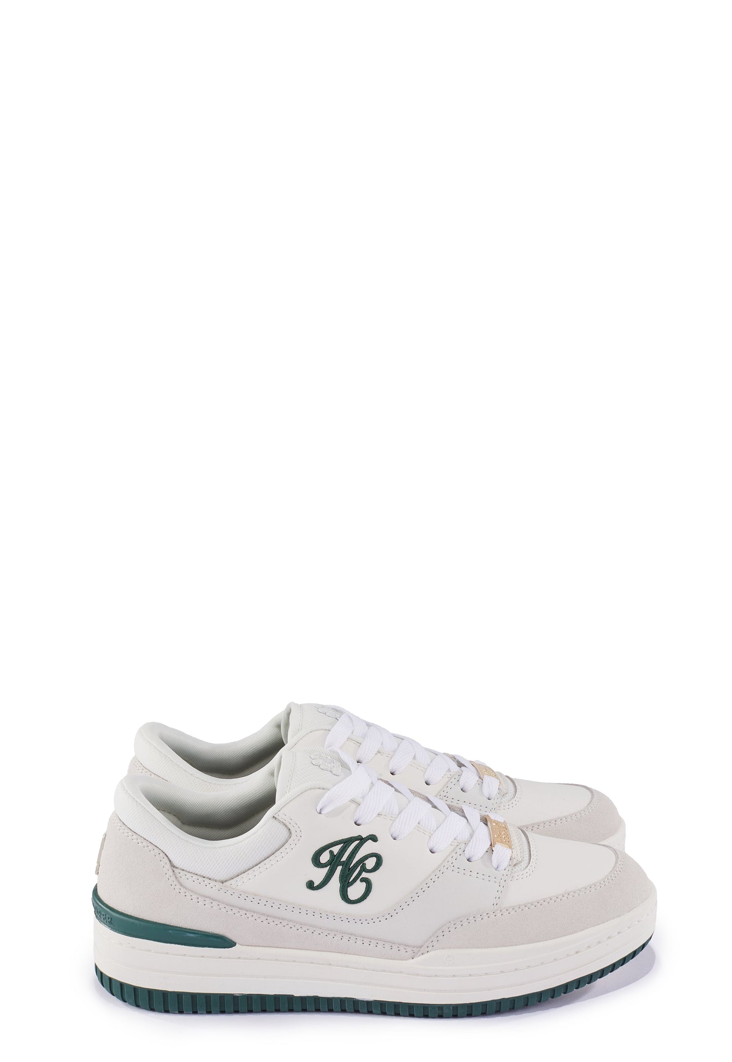 Retro Trainer (White Racing Green)