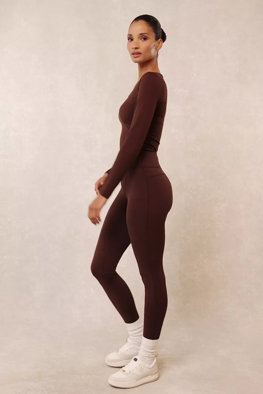 Supersoft Contour Legging (Walnut)