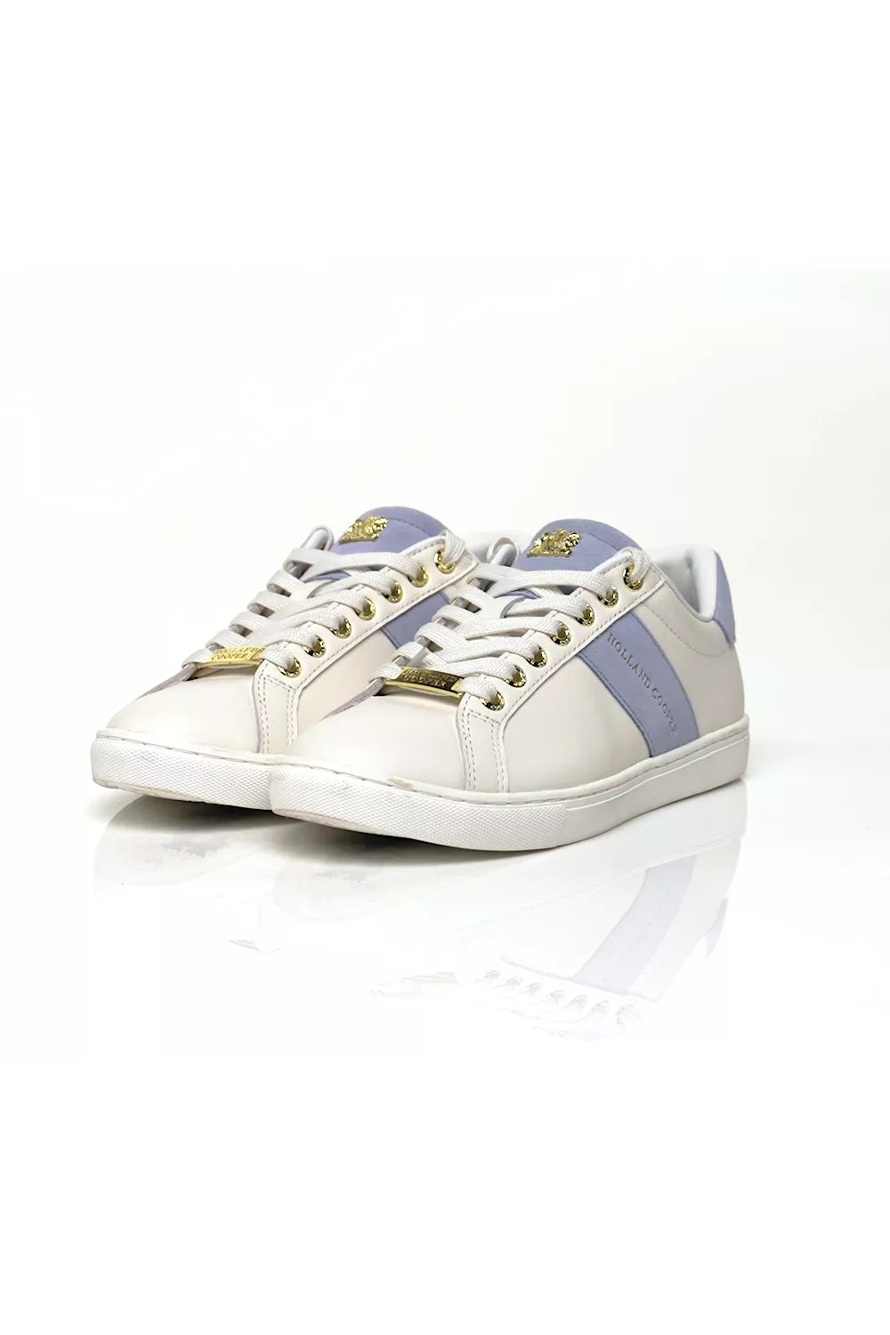 Knightsbridge Court Trainer (White Smokey Blue)