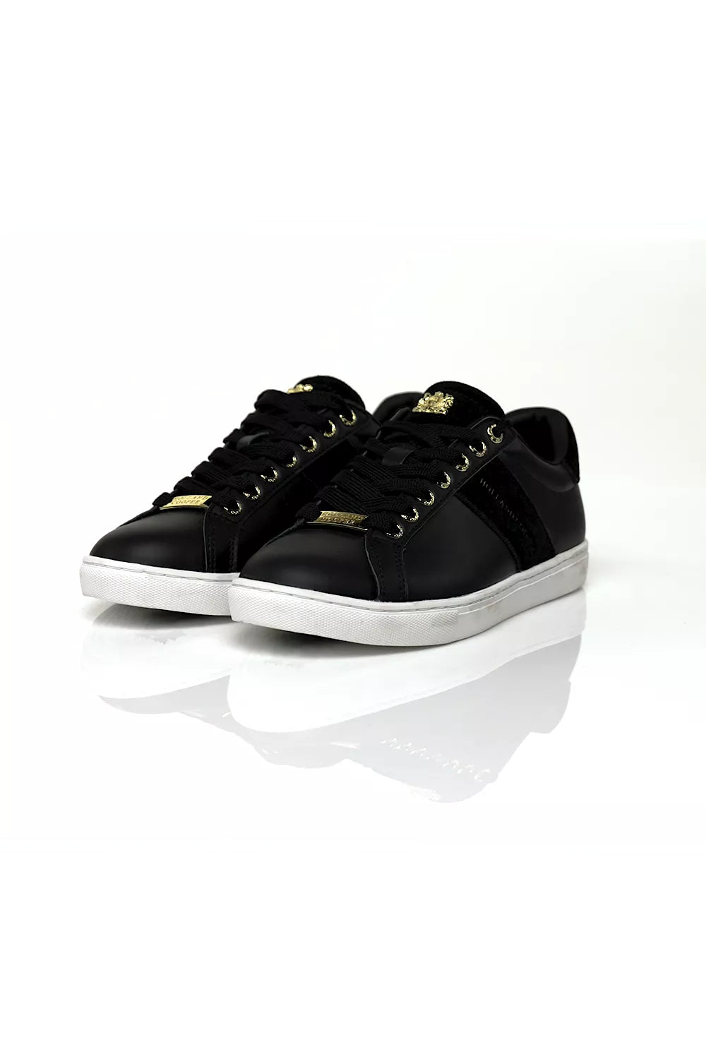 Knightsbridge Court Trainer (Black)