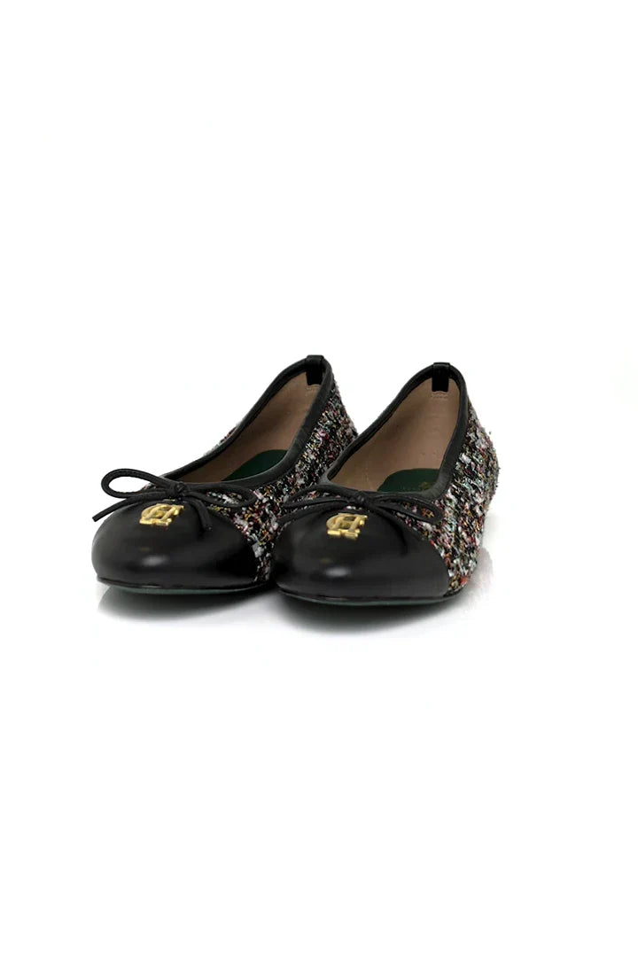 Ballet Shoe (Black Sparkle Boucle)