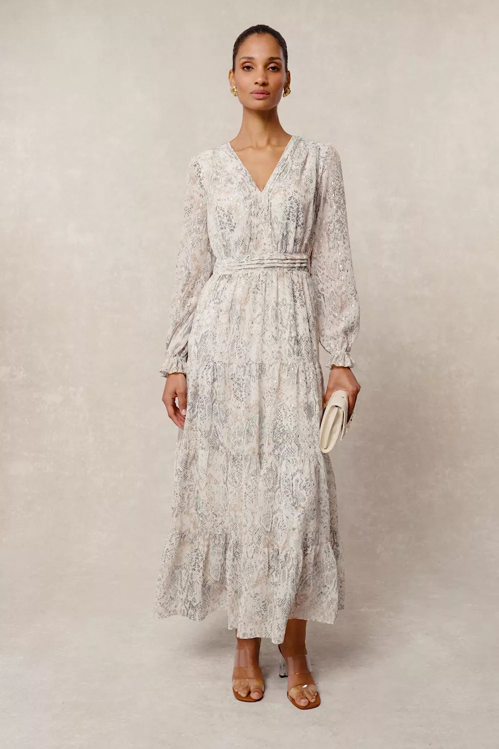 Amaya Maxi Dress (Python)