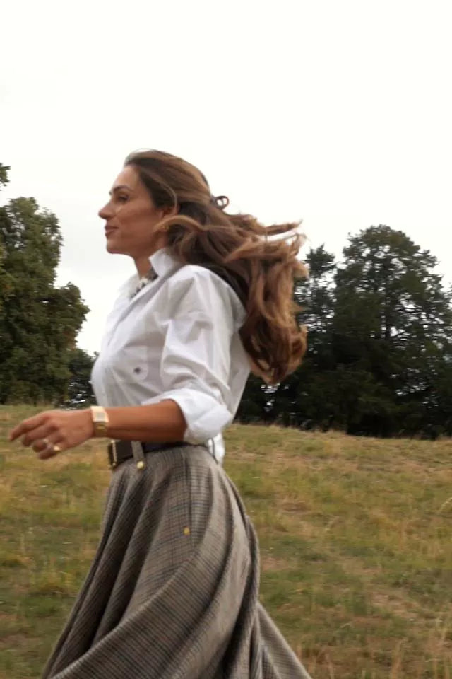 Aynhoe Full Length Skirt (Millen Gordon Tweed)