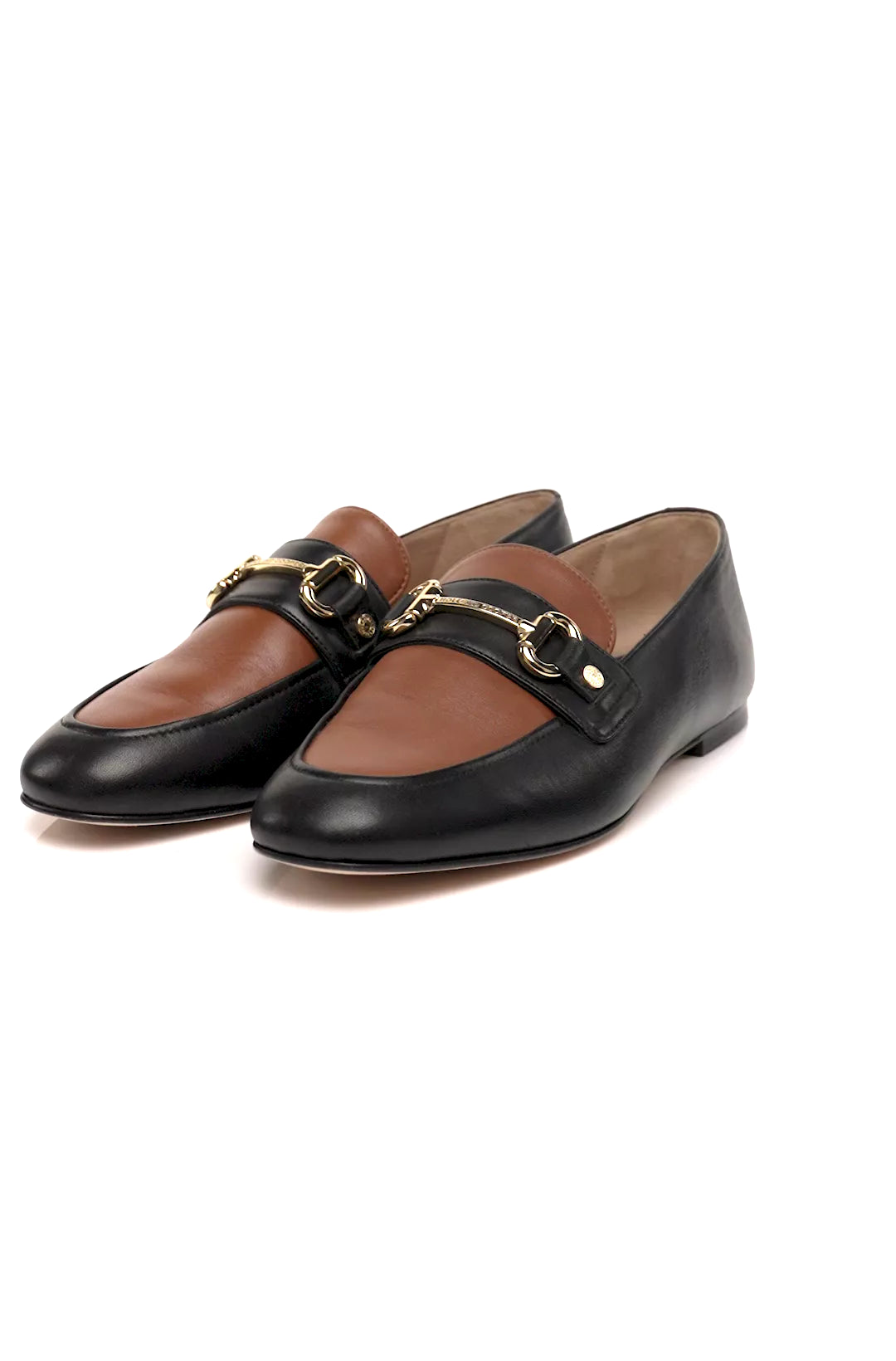 Harvard Horse Bit Loafer (Black Tan)