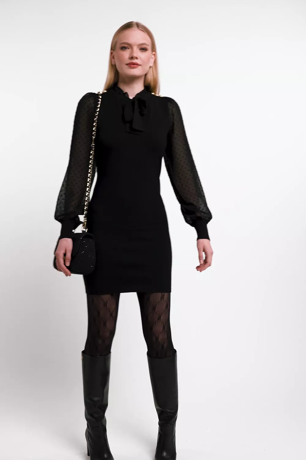 Bethany Mini Dress (Black)