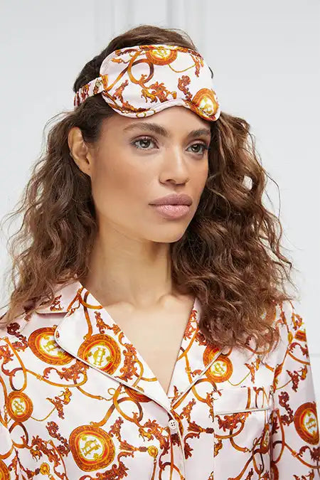 Silk Eye Mask (Blush)